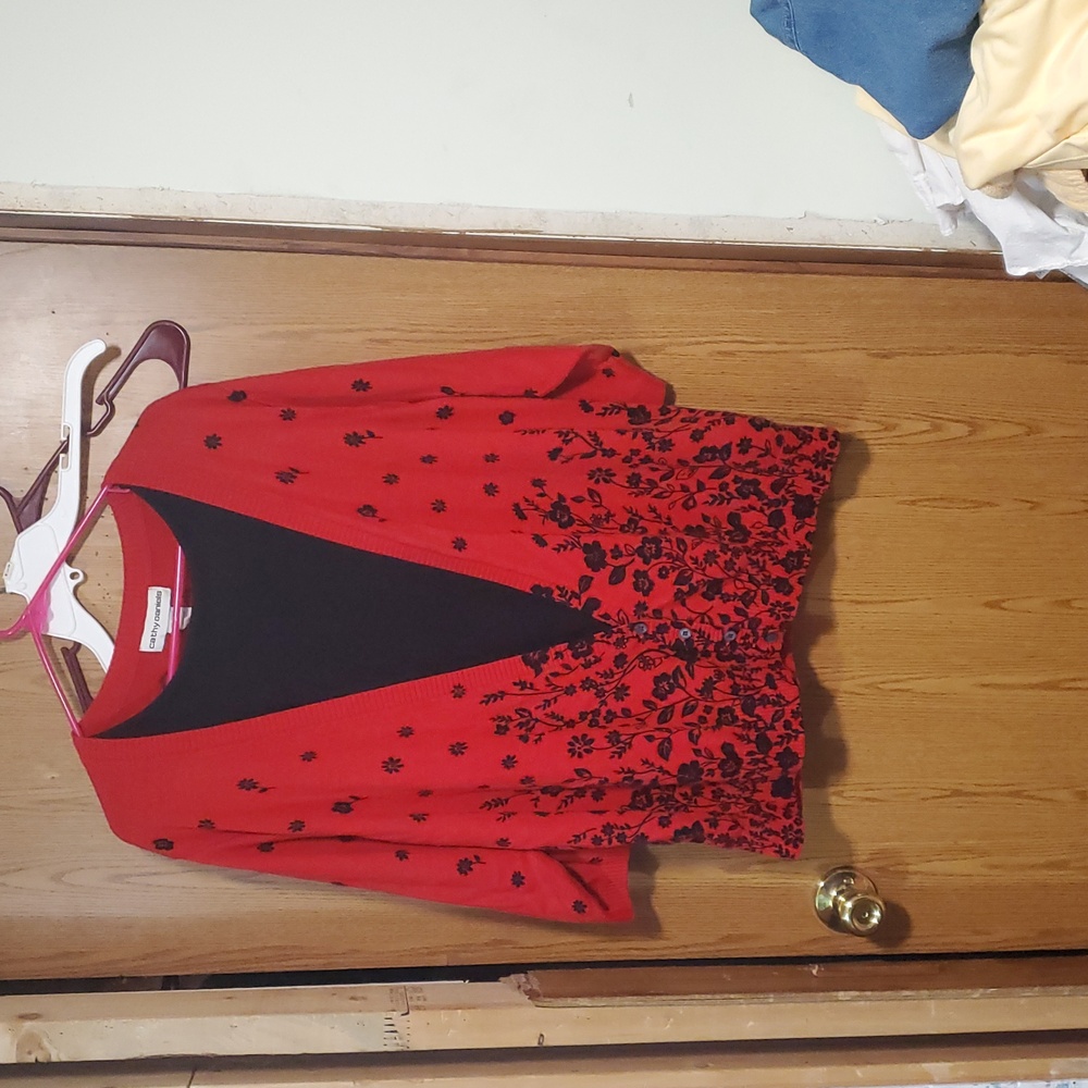 Red /Black Inset Cathy Daniels 3X